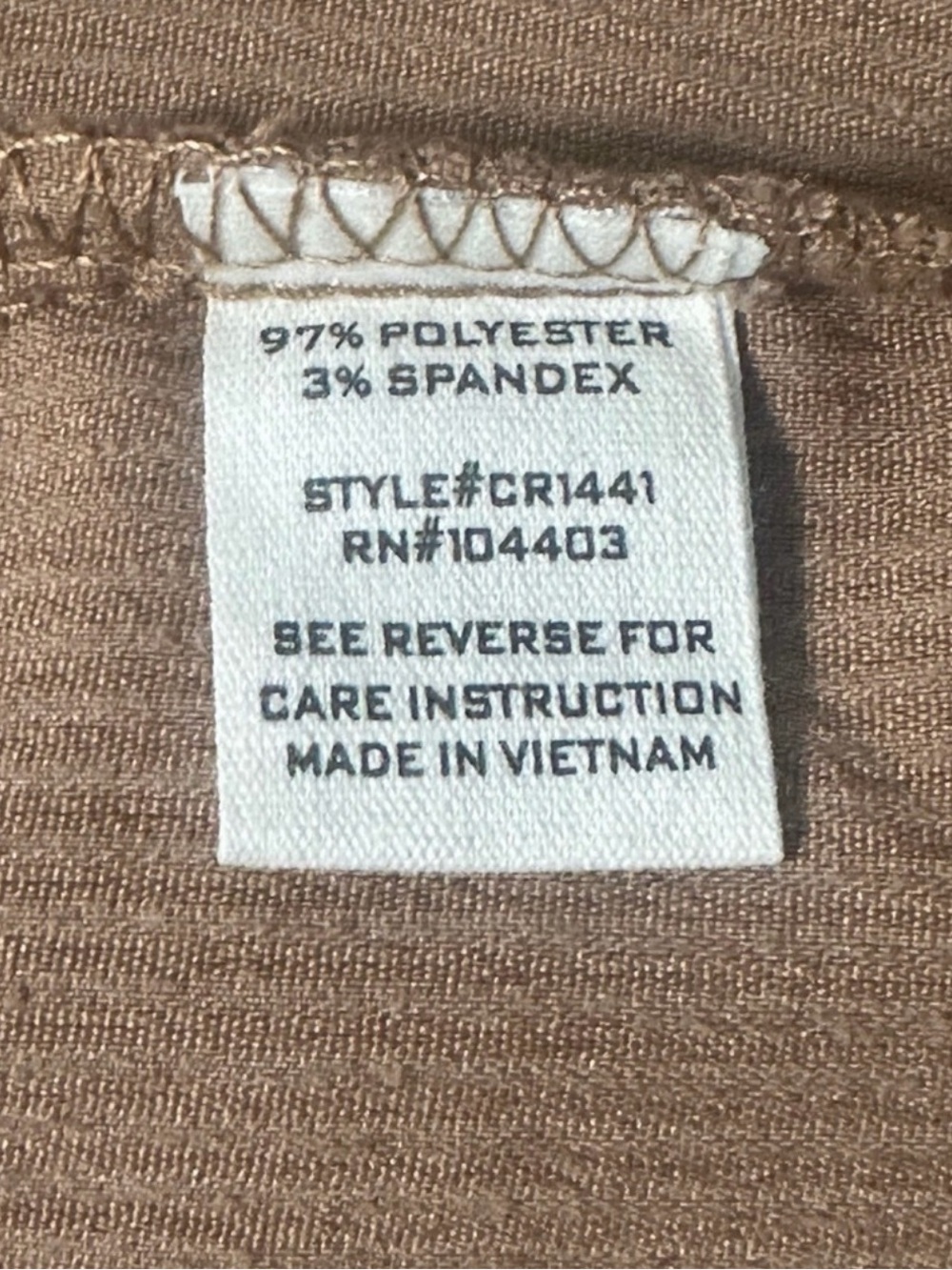Mine Tan Corduroy Utility Jacket Size Medium NWOT - Picture 9 of 11